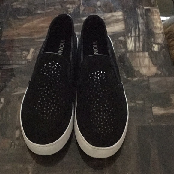 Vionic Shoes - Vionic Black Suede Loafers